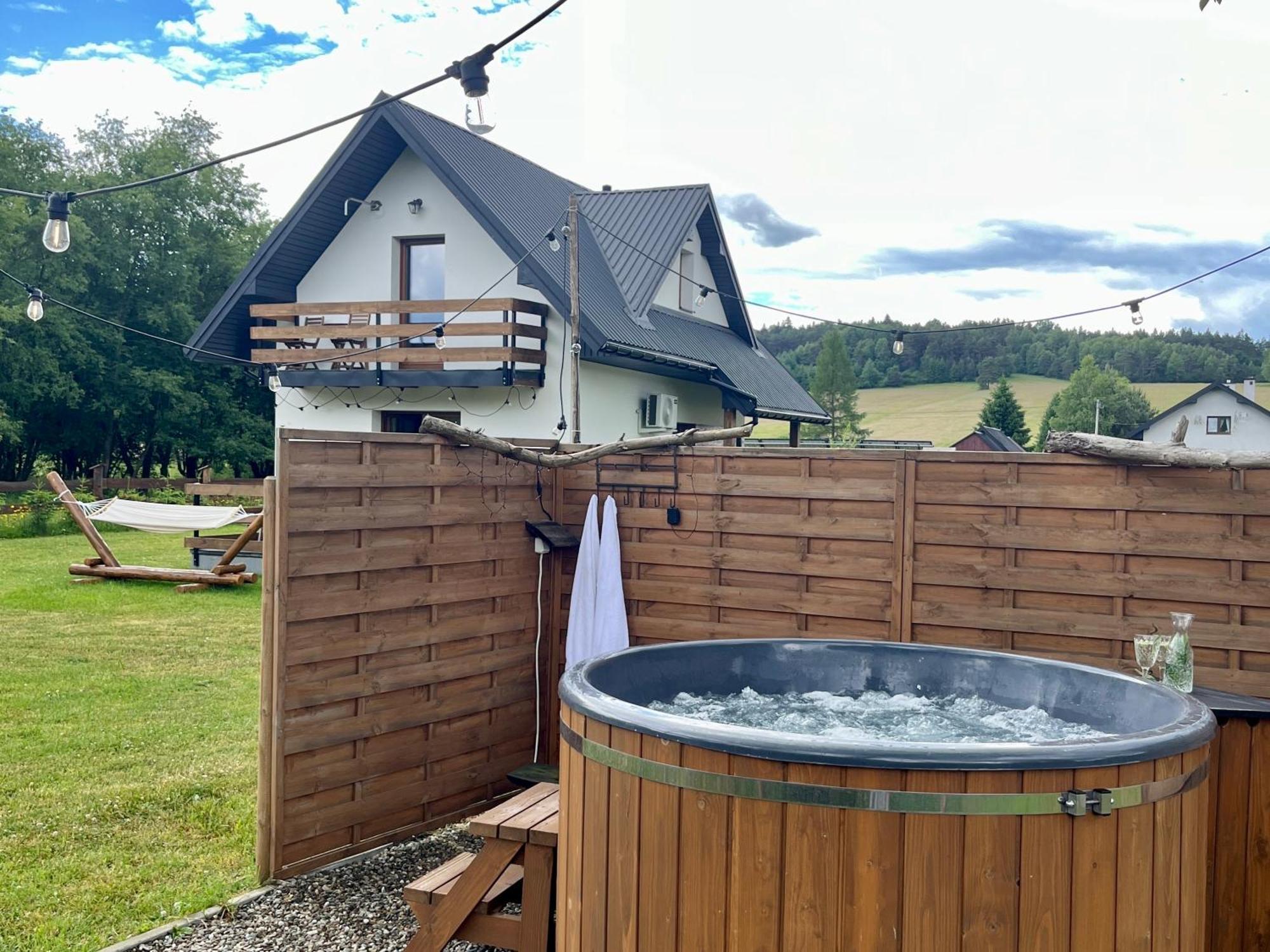 Zagroda Wypoczynkowa- Domki Nad Rzeka Smerekowiec Buitenkant foto